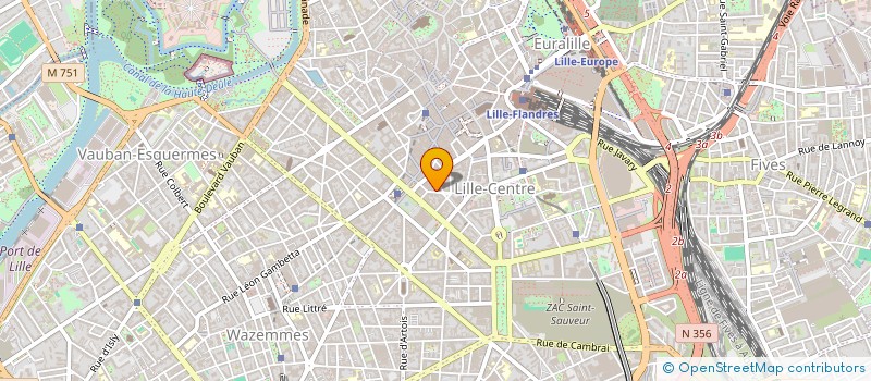 localisation de l'entreprise DISTRIAL à LILLE