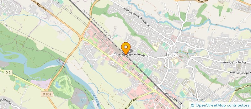 localisation de l'entreprise DISTRIALIS à LESCAR