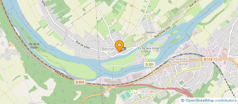 localisation de l'entreprise DISTRIALLIANCE EVENEMENTS  BENNECOURT