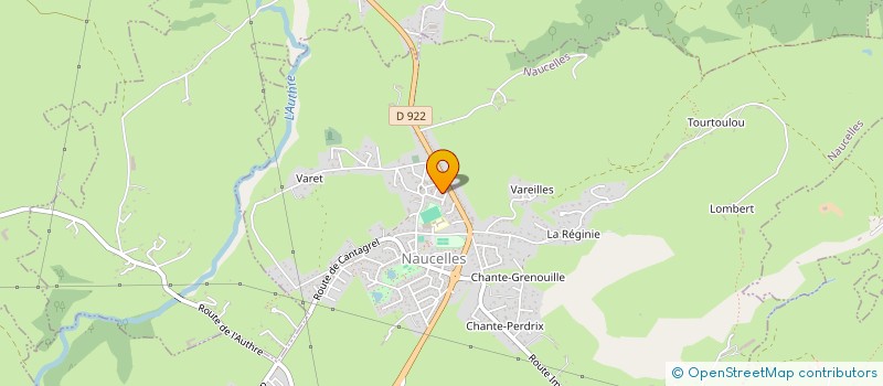 localisation de l'entreprise DISTRIAUVNAU à NAUCELLES