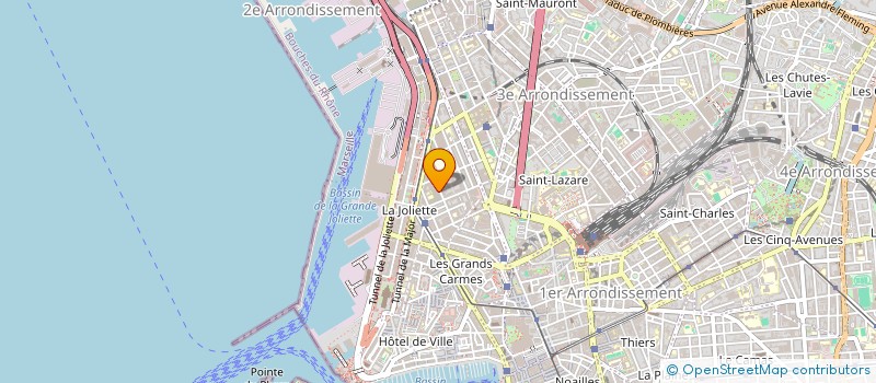 localisation de l'entreprise DISTRIB à MARSEILLE