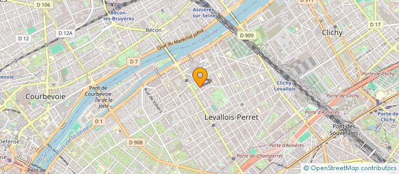 localisation de l'entreprise DISTRIB BP+ à LEVALLOIS-PERRET