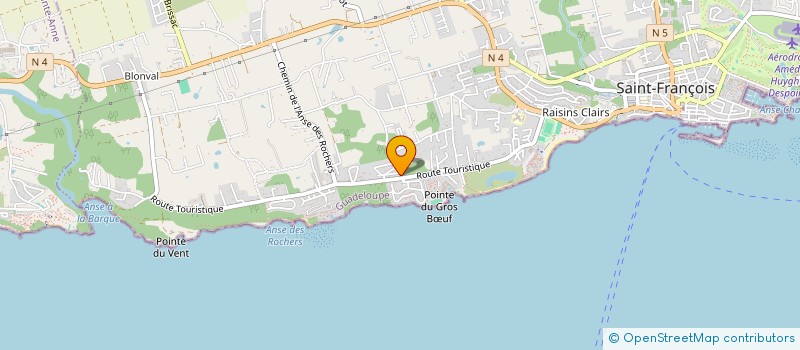 localisation de l'entreprise DISTRIB BROCHURES  SAINT-FRANCOIS