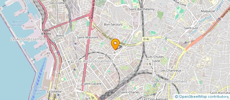 localisation de l'entreprise DISTRIB BY SAM  MARSEILLE