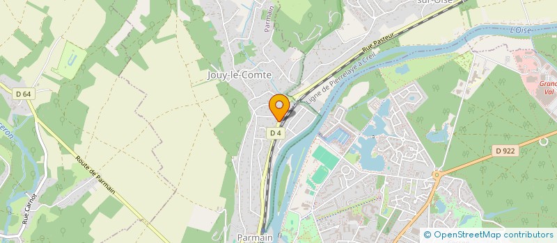 localisation de l'entreprise DISTRIB CENTER à MARCILLY-LA-CAMPAGNE