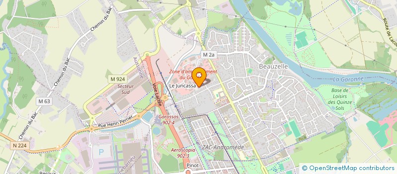 localisation de l'entreprise DISTRIB CHMY  BEAUZELLE