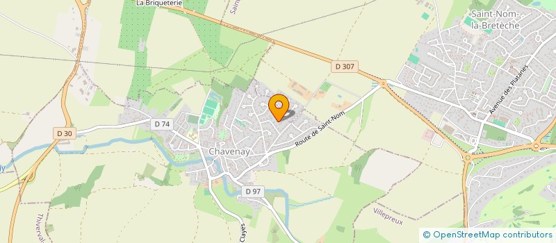 localisation de l'entreprise DISTRIB CONSEIL  CHAVENAY