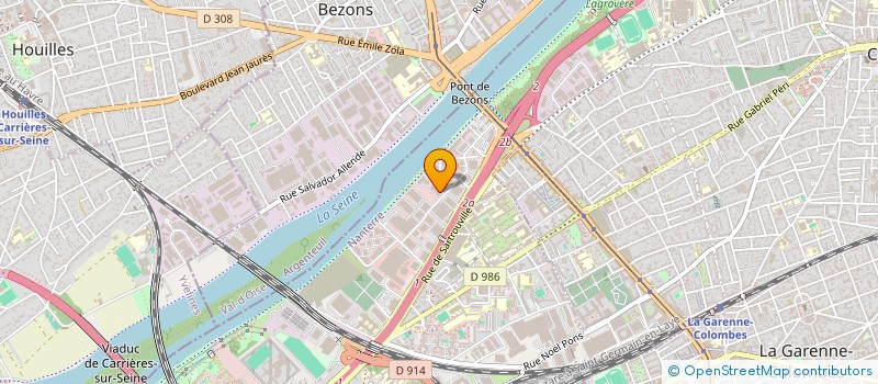 localisation de l'entreprise DISTRIB ENERGY  NANTERRE