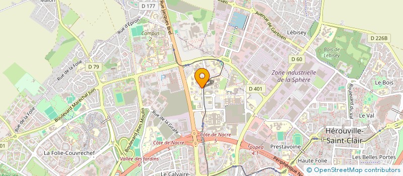 localisation de l'entreprise DISTRIB GENNEVILLIERS à GENNEVILLIERS