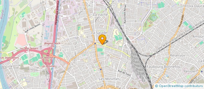 localisation de l'entreprise DISTRIB.INSTALLAT.PIECES ACCESSOIRES à TOULOUSE