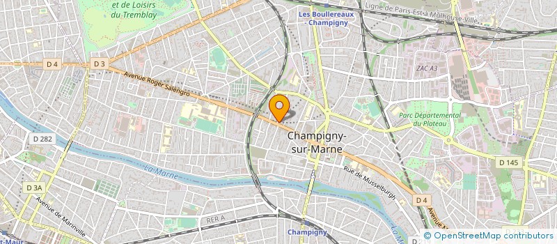 localisation de l'entreprise DISTRIB-LIGHTING  CHAMPIGNY-SUR-MARNE