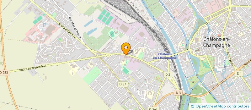 localisation de l'entreprise DISTRIB MAINTENANCE MATERIELS VOIRIE à CHALONS-EN-CHAMPAGNE