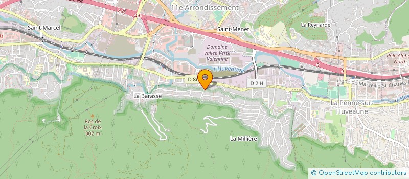 localisation de l'entreprise DISTRIB MATERIEL ATELIERS AUTOMOBILES à MARSEILLE 11EME