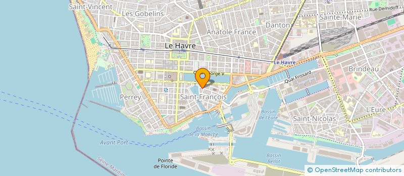 localisation de l'entreprise DISTRIB PHONE à LE HAVRE