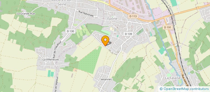 localisation de l'entreprise DISTRIB PRO à EPONE