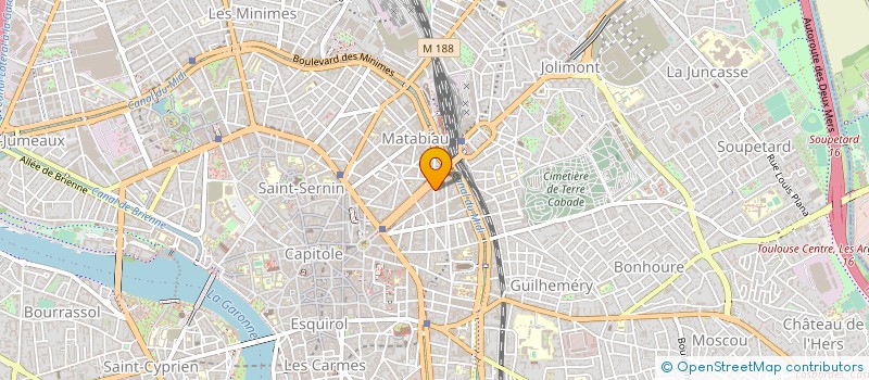 localisation de l'entreprise DISTRIB PRODUITS METALLURGIQ PARACHEVES à TOULOUSE
