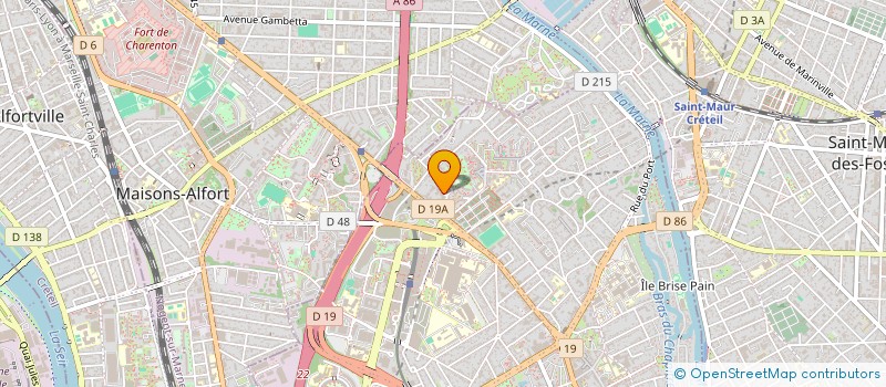 localisation de l'entreprise DISTRIB TRANSPORTS SERVICES DT SERVICES  CRETEIL