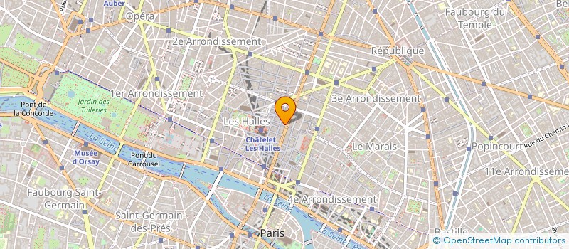localisation de l'entreprise DISTRIBAB à PARIS