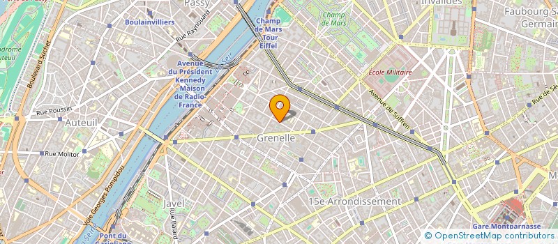 localisation de l'entreprise DISTRIBALL à PARIS