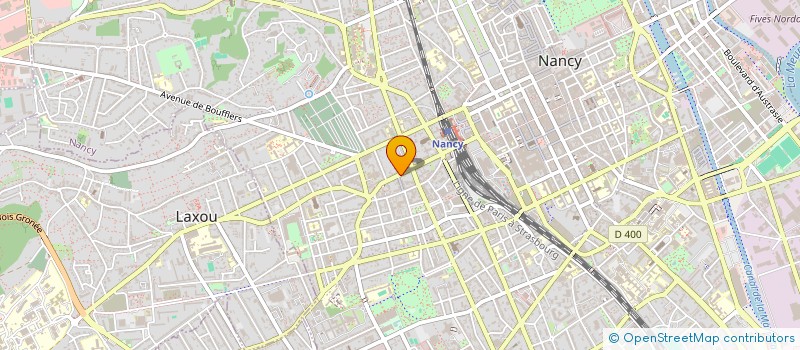 localisation de l'entreprise DISTRIBEAUTY FRANCE à NANCY