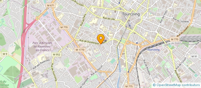 localisation de l'entreprise DISTRIBEL EURL à TOURCOING