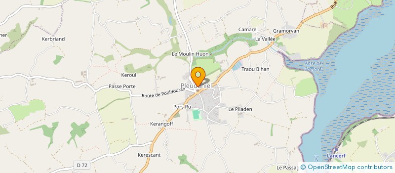 localisation de l'entreprise DISTRIBILH  PLEUDANIEL