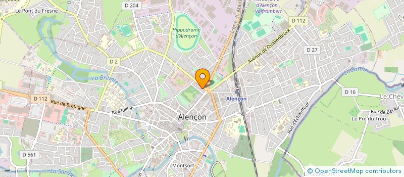 localisation de l'entreprise DISTRIBIO ALENCON à ALENCON