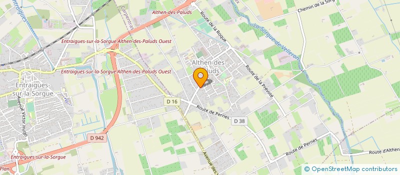 localisation de l'entreprise DISTRIBLAISE à ALTHEN-DES-PALUDS