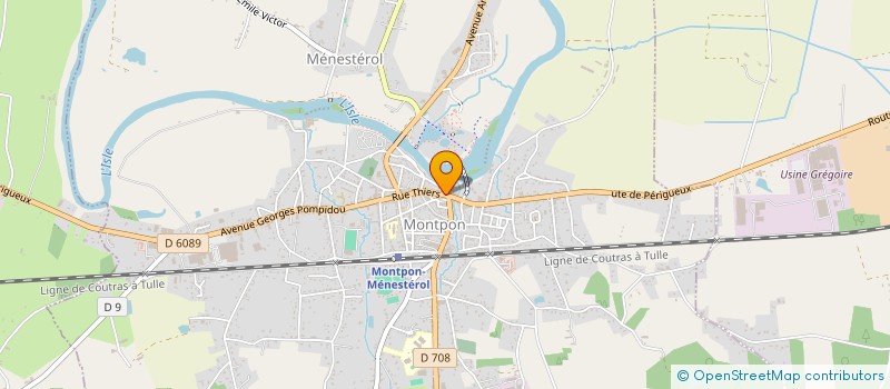 localisation de l'entreprise DISTRIBLAYE à MONTPON-MENESTEROL