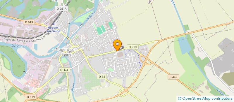 localisation de l'entreprise DISTRIBONJ à NOGENT-SUR-SEINE