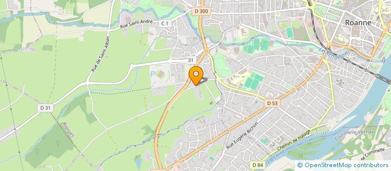 localisation de l'entreprise DISTRIBUGEL S A R L à RIORGES