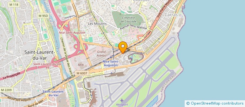 localisation de l'entreprise DISTRIBUTED INTELLIGENCE SYSTEMS à NICE