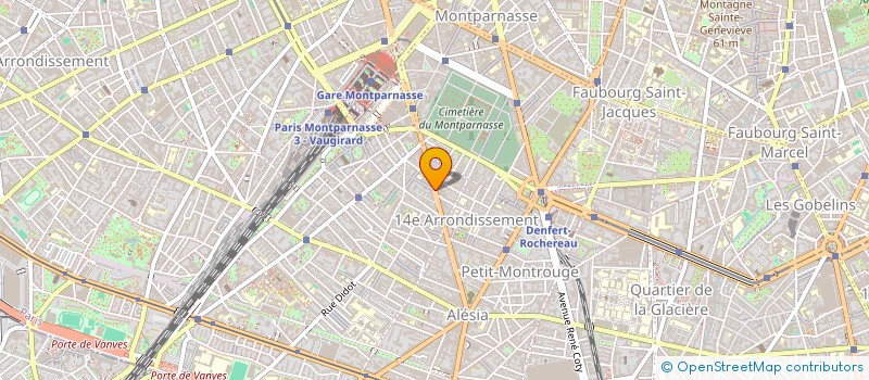 localisation de l'entreprise DISTRIBUTEUR ATHLETE à PARIS