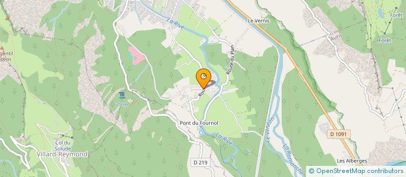 localisation de l'entreprise DISTRIBUTEUR DOLI à LE BOURG-D'OISANS