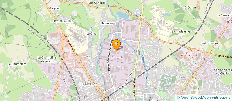 localisation de l'entreprise DISTRIBUTEUR GAZ SCE ABREV DGS à BOURG-EN-BRESSE