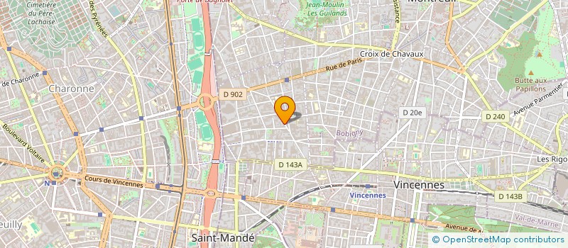 localisation de l'entreprise DISTRIBUTEURS DE SOLUTIONS INTELLIGENTES ET ECOLOGIQUES à MONTREUIL