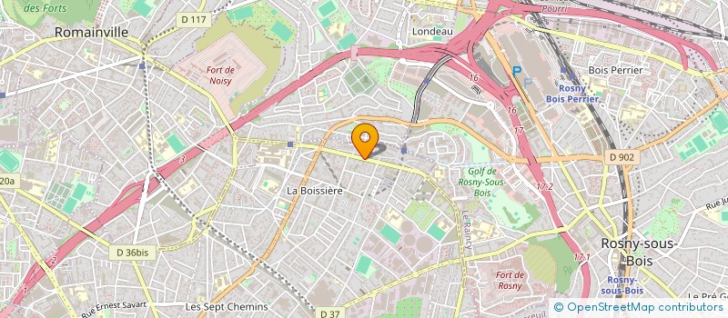 localisation de l'entreprise DISTRIBUTEURS UNIS à MONTREUIL