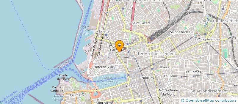 localisation de l'entreprise DISTRIBUTION 786 à MARSEILLE