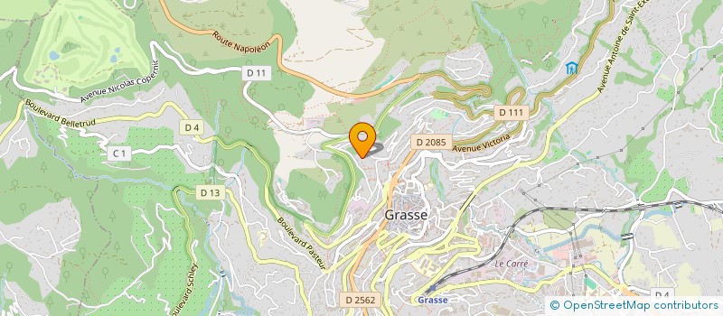 localisation de l'entreprise DISTRIBUTION ADR à GRASSE