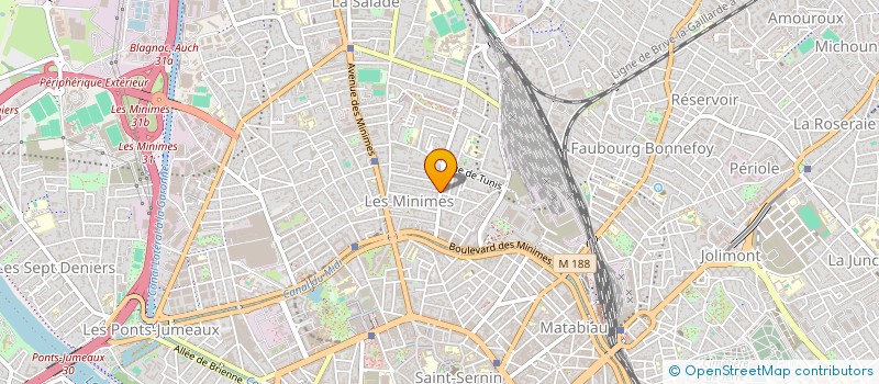 localisation de l'entreprise DISTRIBUTION ALIMENTAIRE QAISAR à TOULOUSE