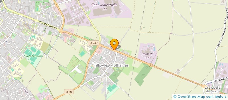 localisation de l'entreprise DISTRIBUTION ARTESIENNE MENUISERIE INDUS à TILLOY-LES-MOFFLAINES