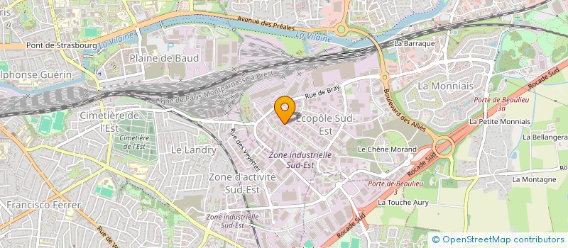 localisation de l'entreprise DISTRIBUTION AUTOMATIQUE BRETAGNE SERVICES à CESSON-SEVIGNE