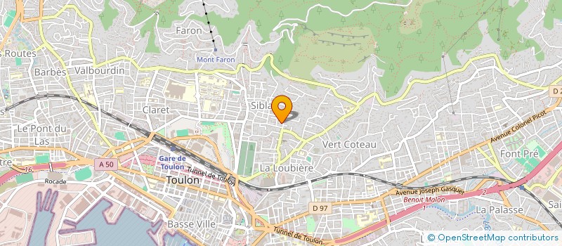 localisation de l'entreprise DISTRIBUTION AUTOMATIQUE DU VAR à TOULON