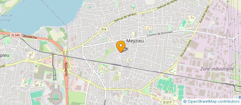 localisation de l'entreprise DISTRIBUTION AUTOMATIQUE ENRIQUEZ à MEYZIEU