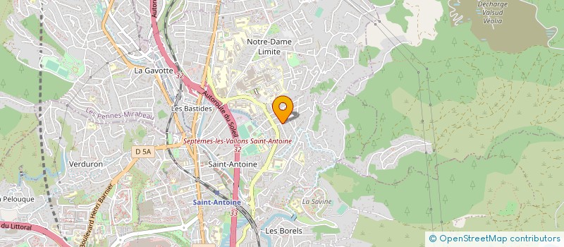 localisation de l'entreprise DISTRIBUTION COMBUSTIBLE MEDITERRANEENNE à MARSEILLE