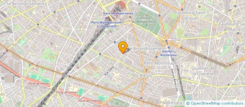 localisation de l'entreprise DISTRIBUTION COMMERCE FORMATION  PARIS