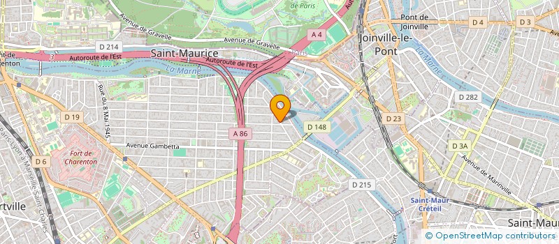 localisation de l'entreprise DISTRIBUTION CONSEIL ET INGENIERIE à MAISONS-ALFORT