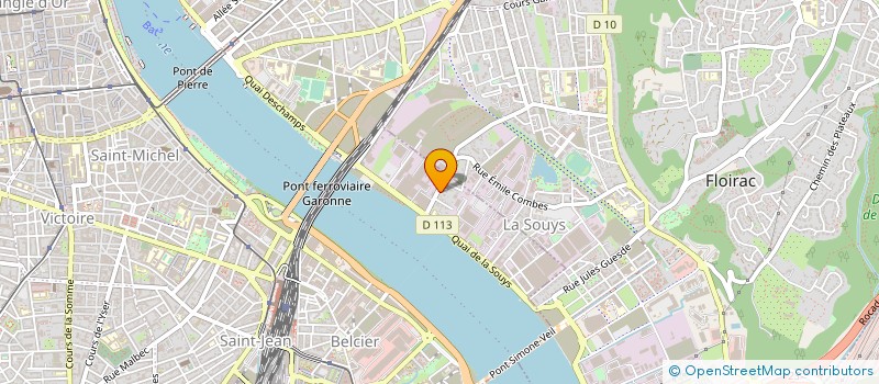 localisation de l'entreprise DISTRIBUTION CONTAINERS SERVICES à BORDEAUX