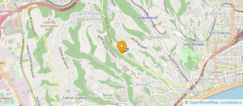 localisation de l'entreprise DISTRIBUTION COTIERE DE BIERES à NICE