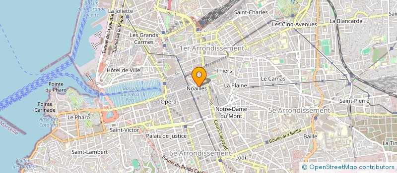 localisation de l'entreprise DISTRIBUTION COUPONS TEX à MARSEILLE